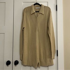 WeWoreWhat | Boxy Romper Creme Brulee